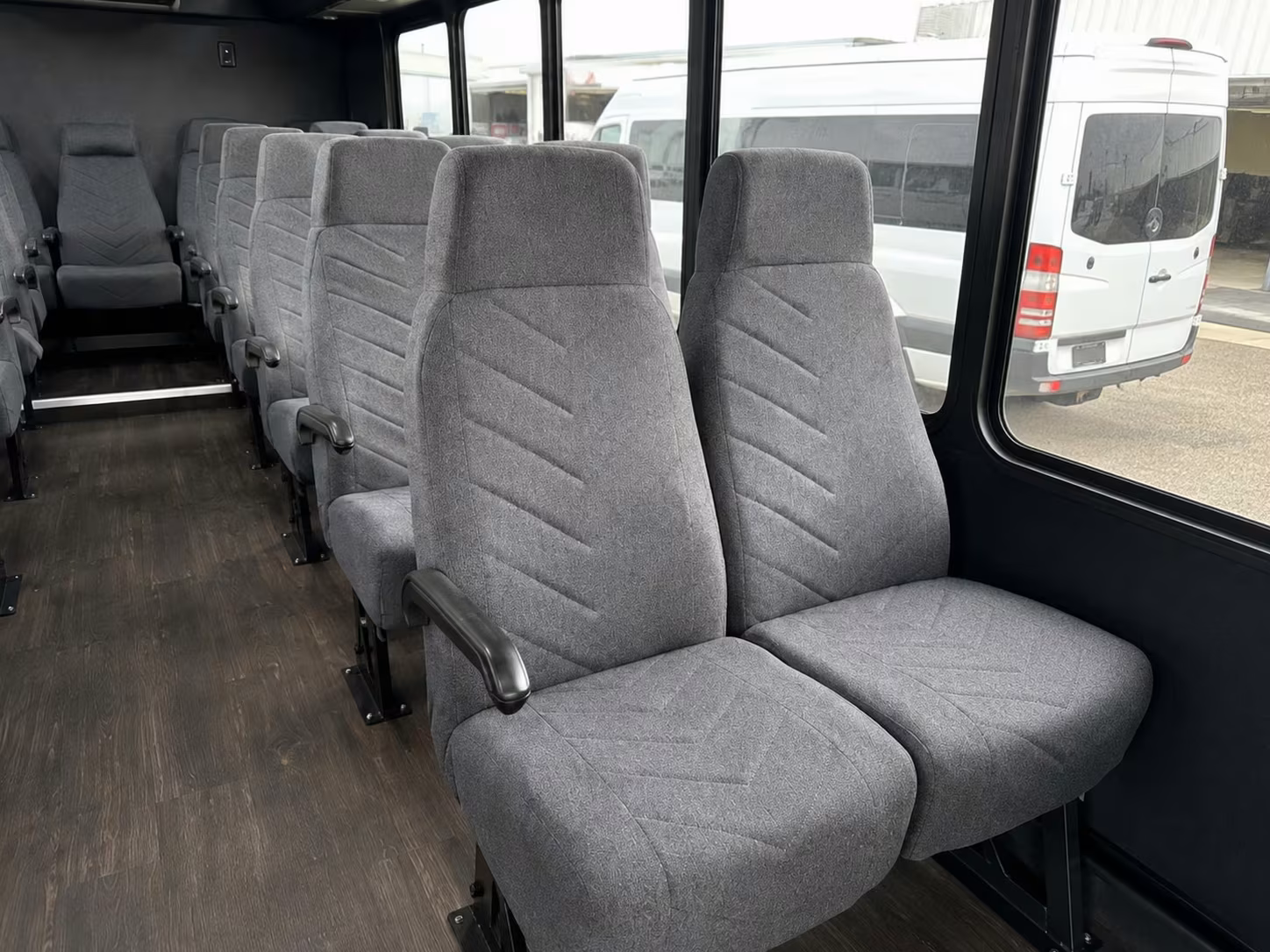 20 passenger minibus inside