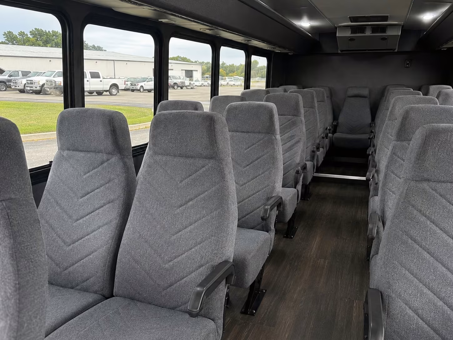 20 passenger minibus interior