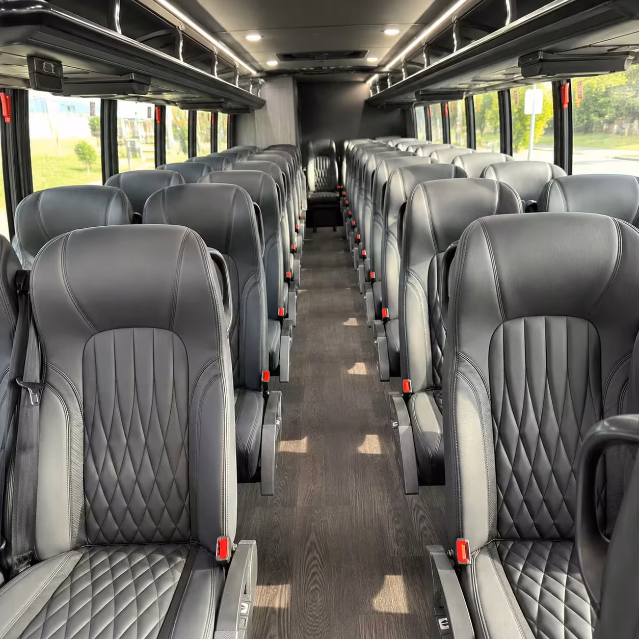 30 passenger minibus inside