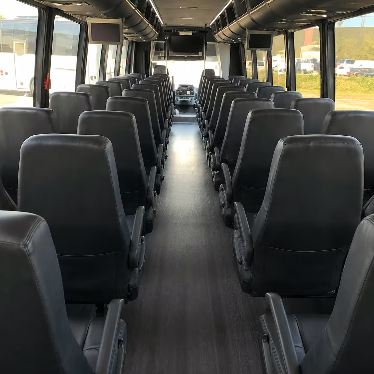 30 passenger minibus interior