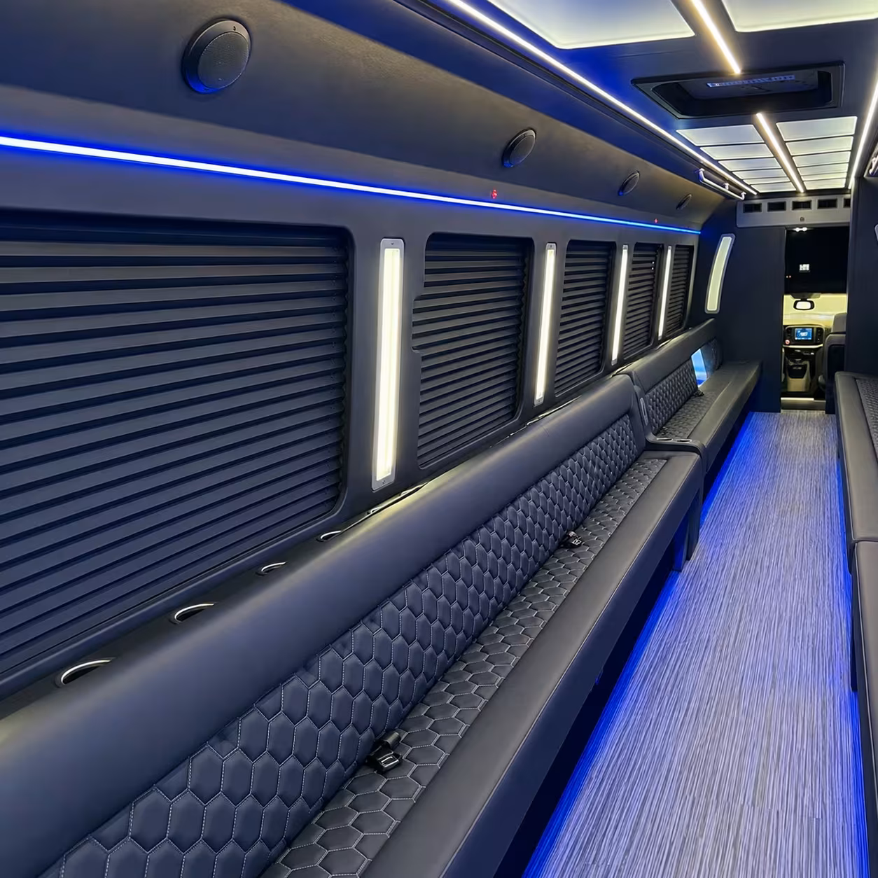 edmond party bus rentals for thunder games at paycom center