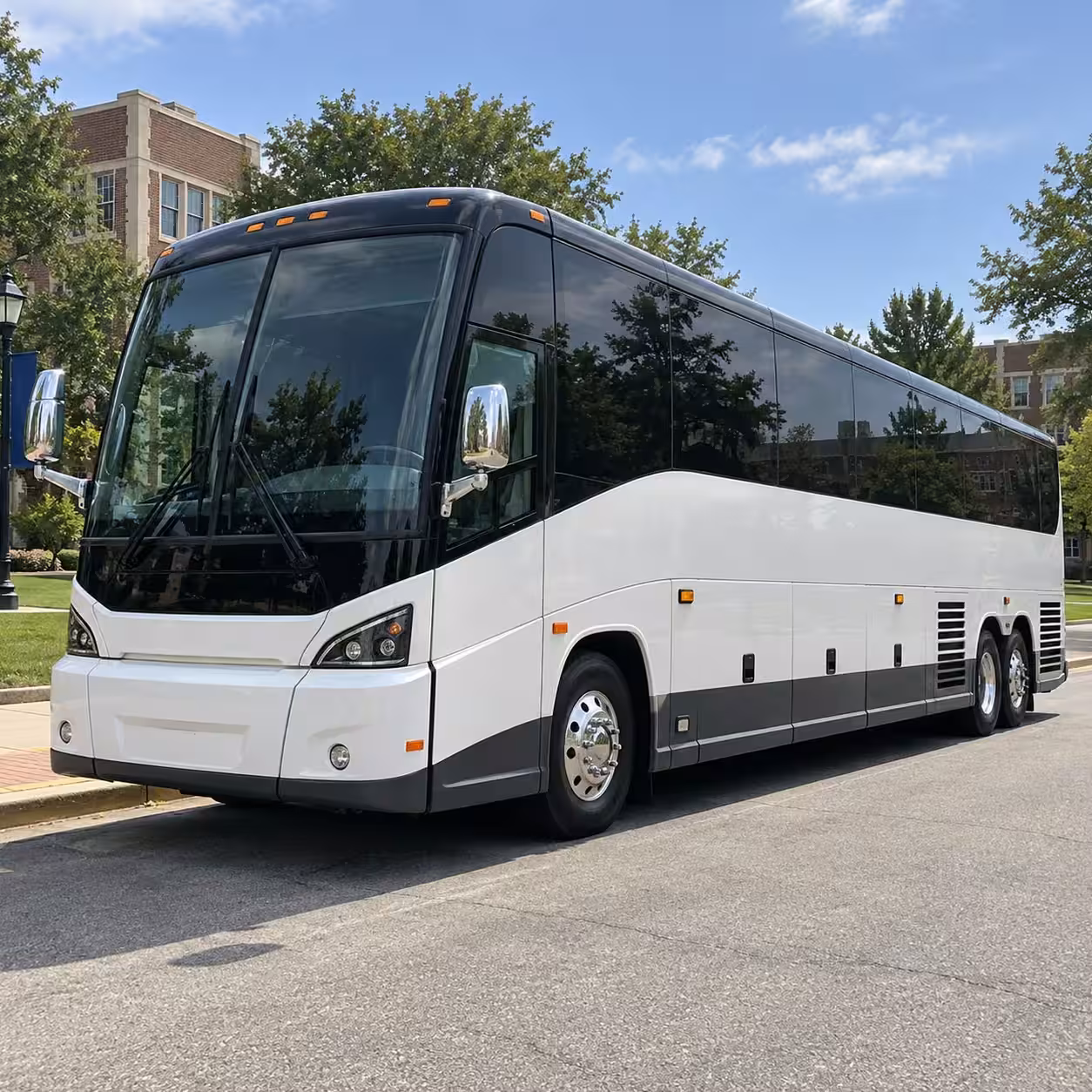 edmond wedding shuttle buses that skip venue parking hassles