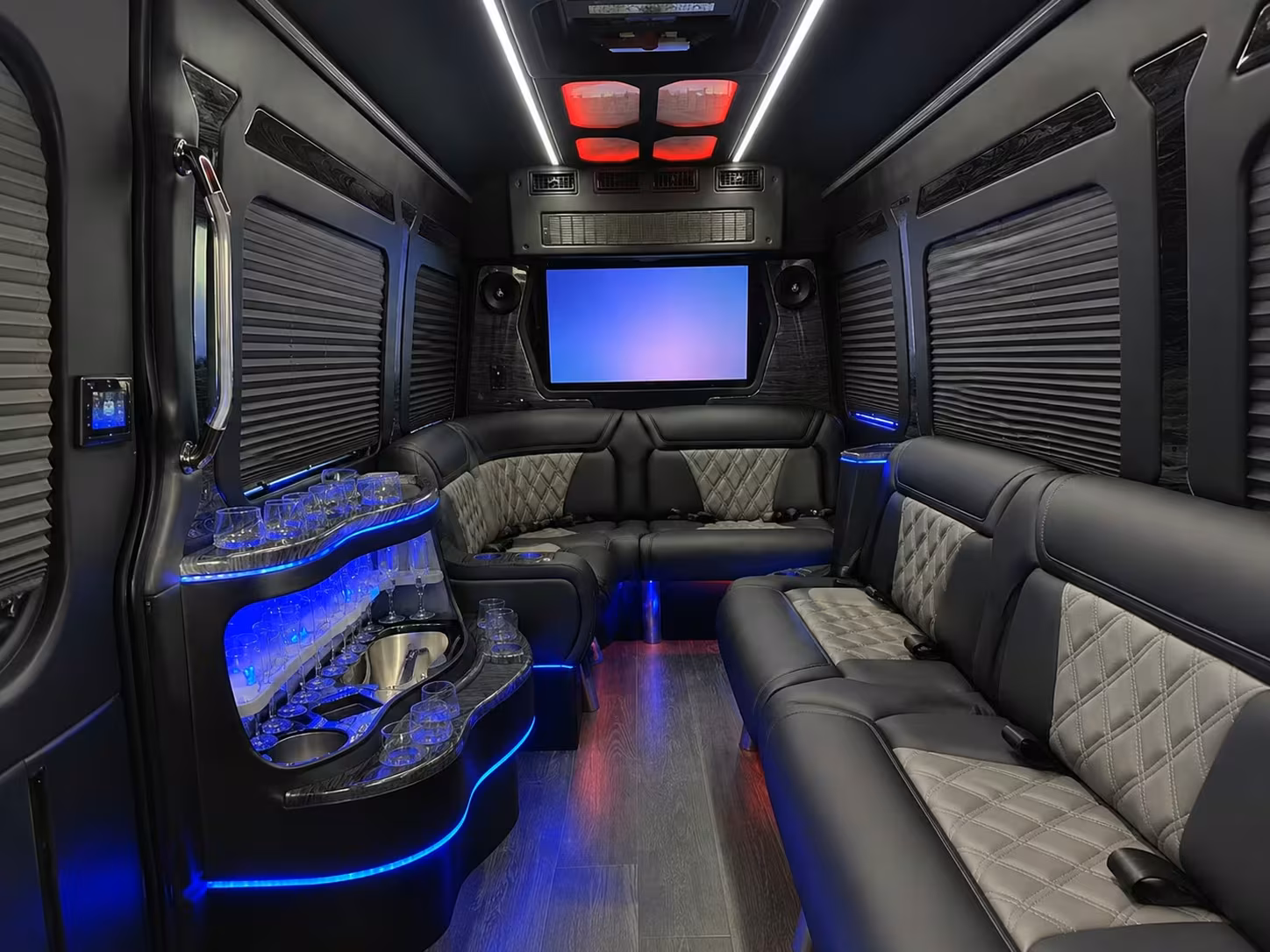 edmond wedding shuttle services bus rentals