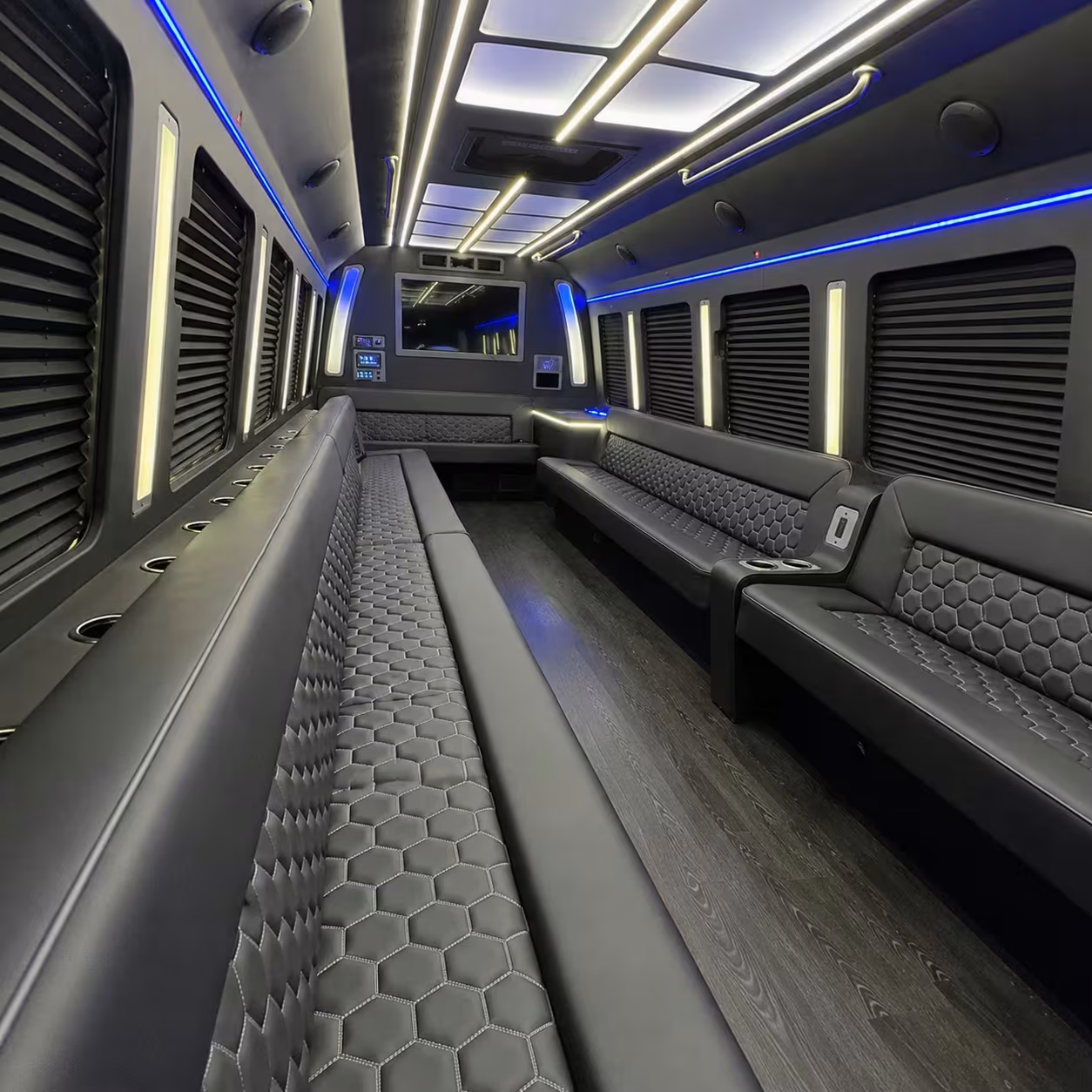 party bus interior