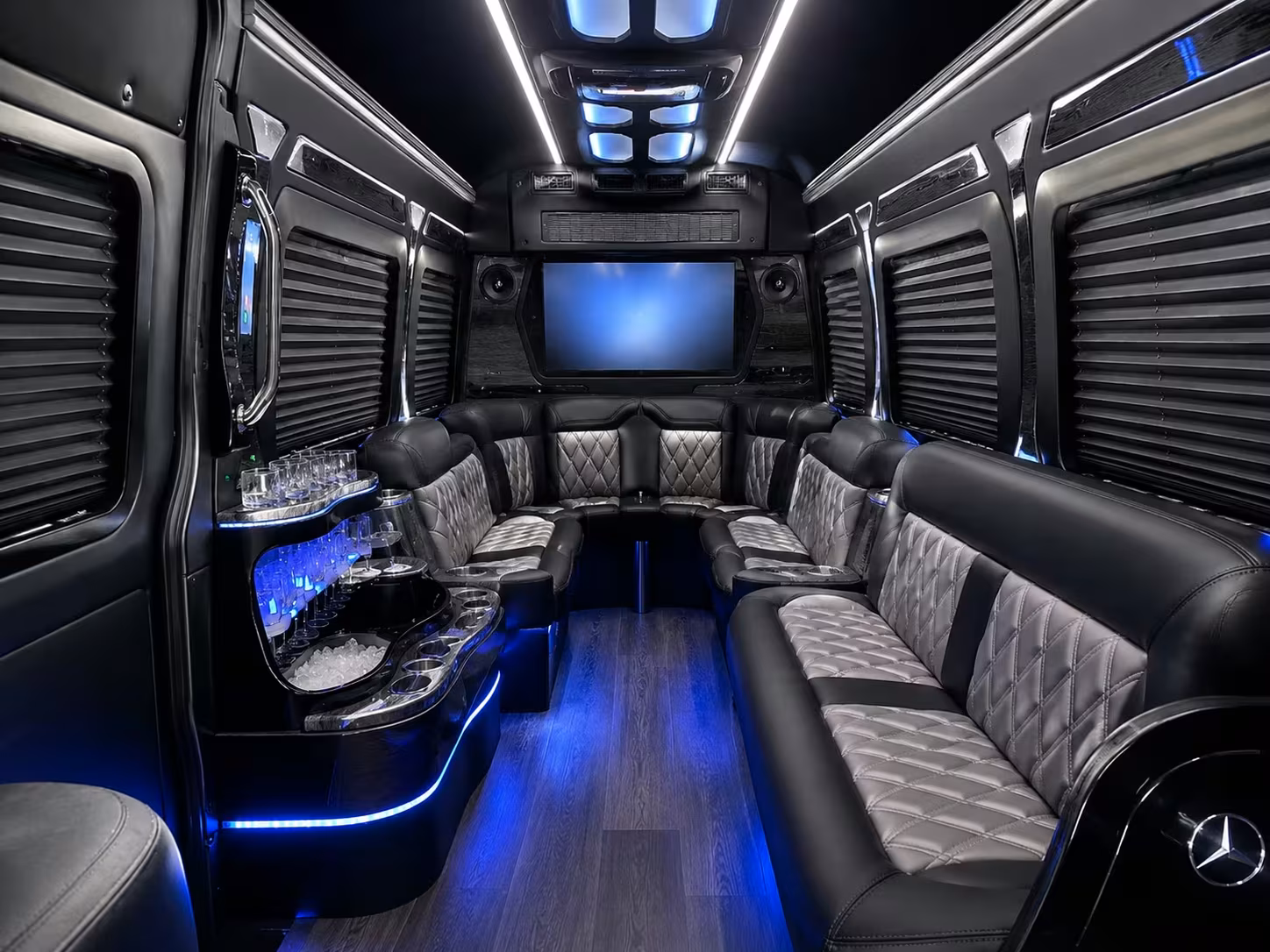 sprinter limousine inside