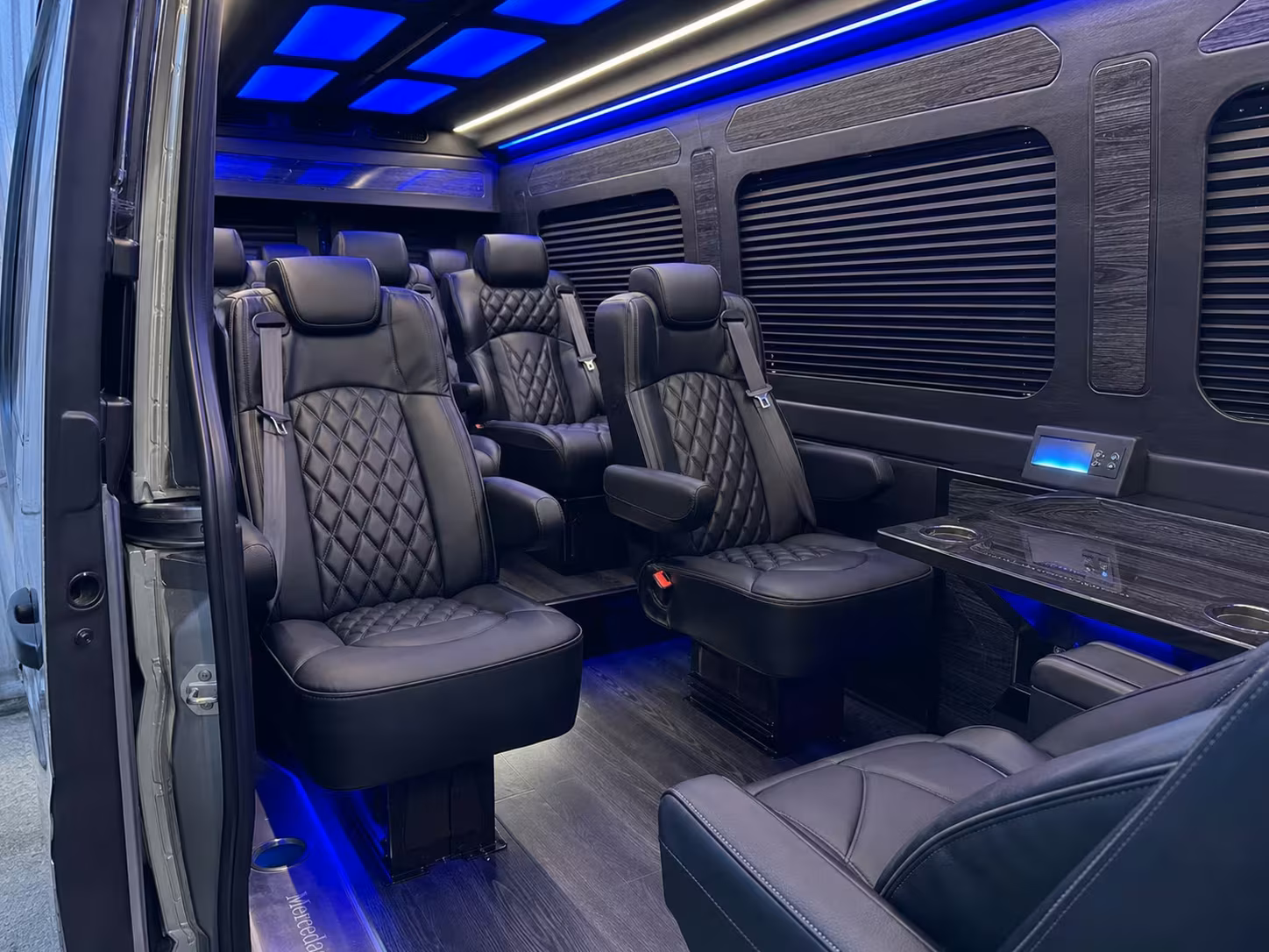 sprinter van transportation for groups and events across edmond