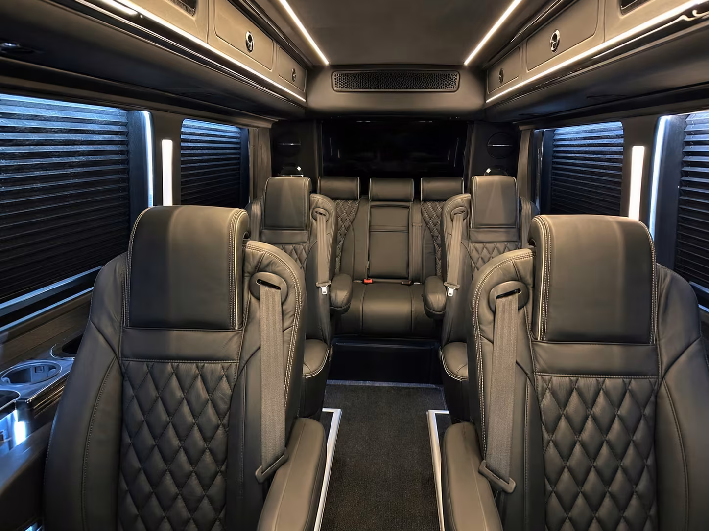 sprinter van with driver interior