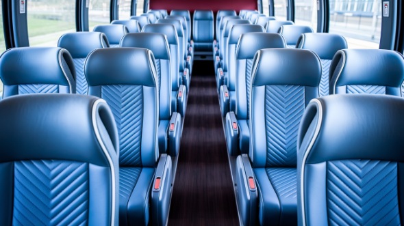56 passenger charter bus interior edmond