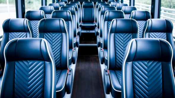 edmond 25 passenger minibus inside
