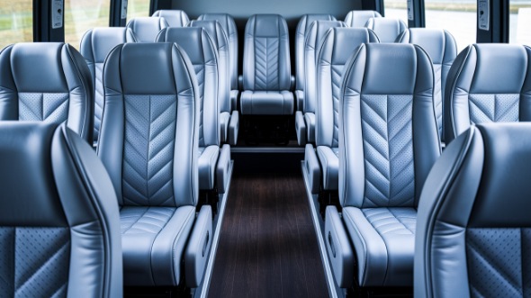 edmond 30 passenger minibus inside
