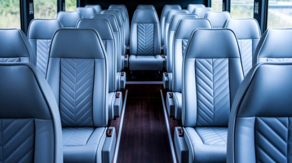 edmond 35 passenger minibus inside