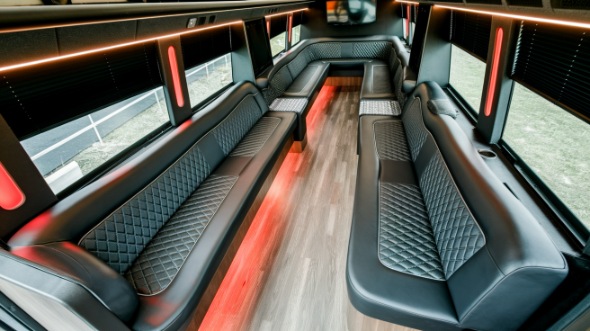 edmond sprinter limo rental inside